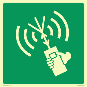 E051 safe condition 2way VHF radio